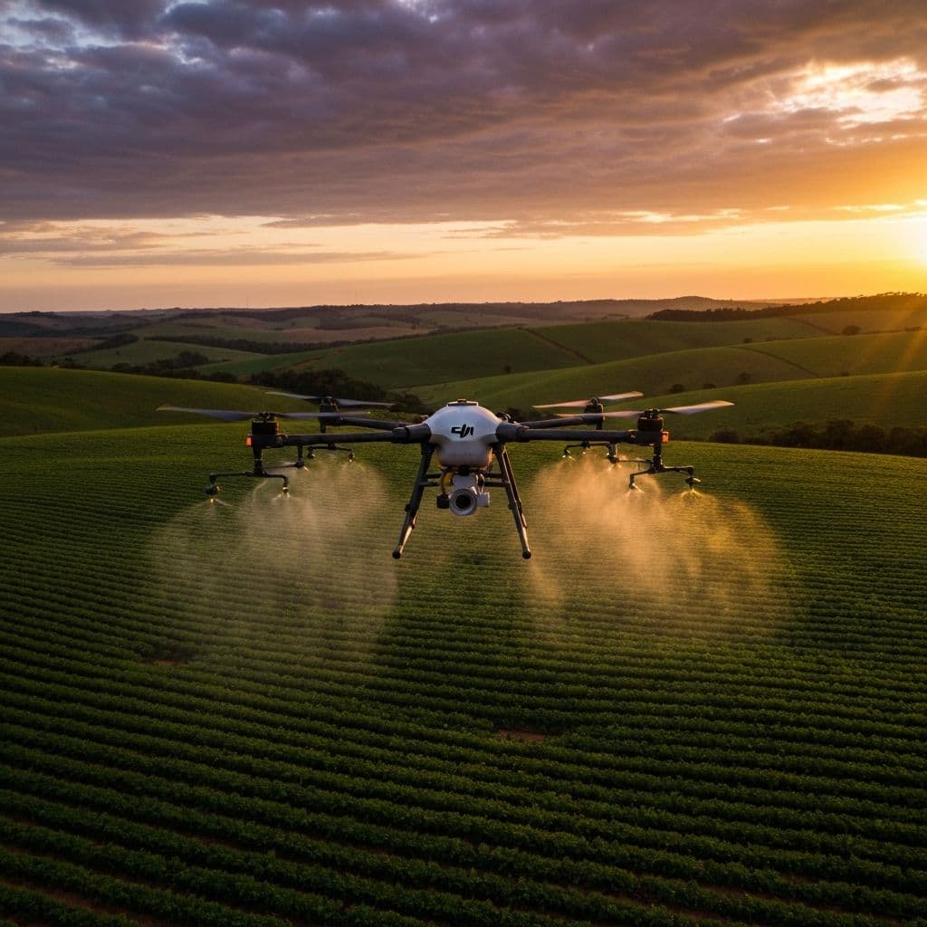 AEROCONTROLL - Opera\u00E7\u00F5es com drones agr\u00EDcolas